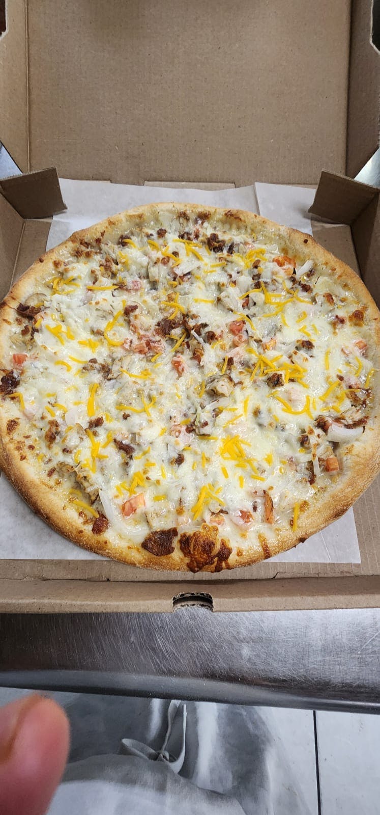Chicken Ranch Pizza