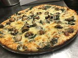 Spinach & Mushrooms Pizza