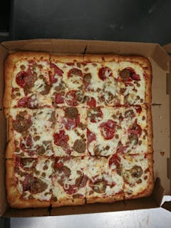 Sicilian Meat Lover's Pizza