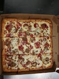 Sicilian Meat Lover's Pizza