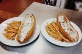 Pizza Chicken Steak Sandwich