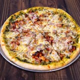 Canarsie Pesto Pizza