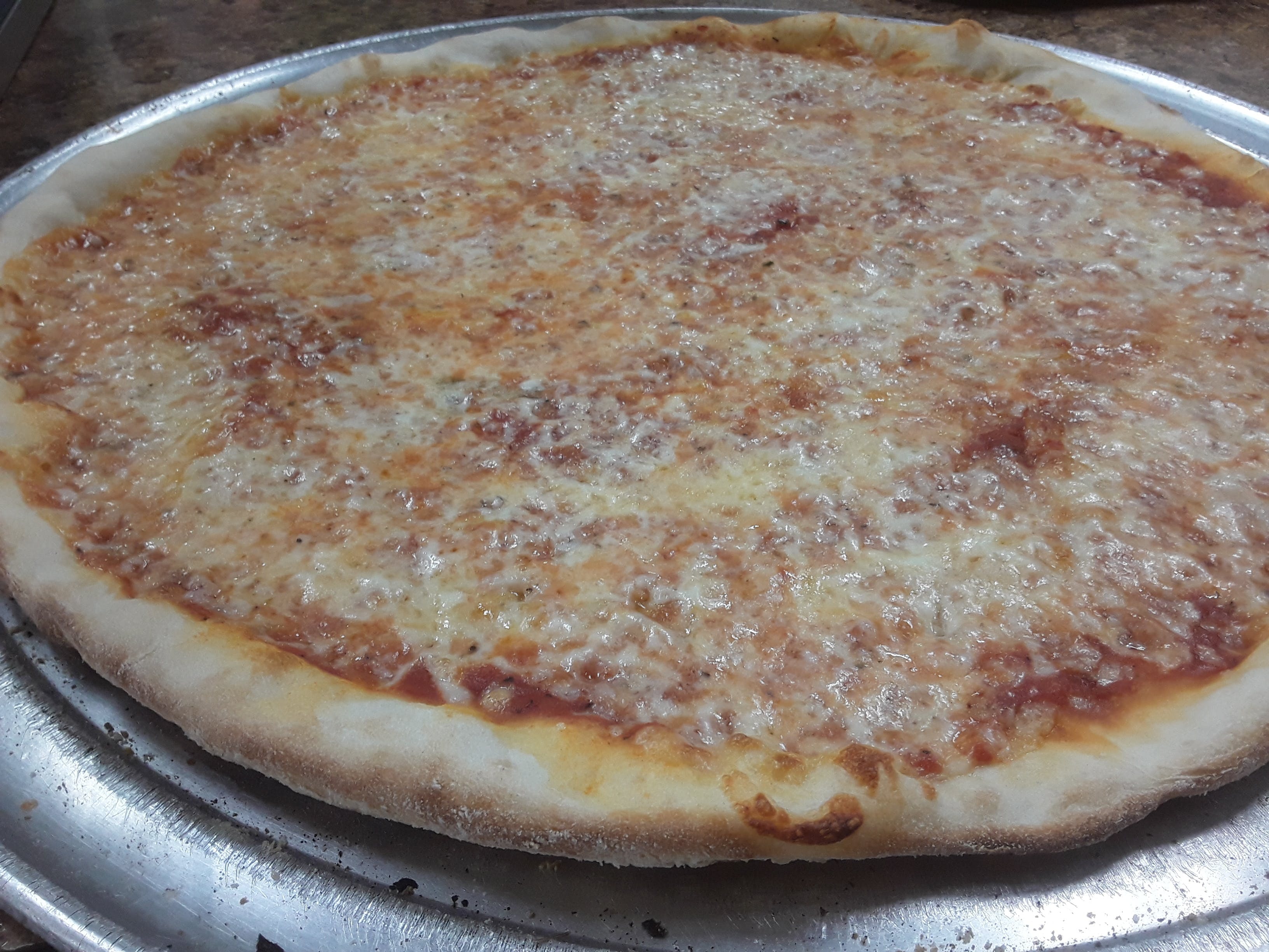 Plain Cheese Pizza Slice
