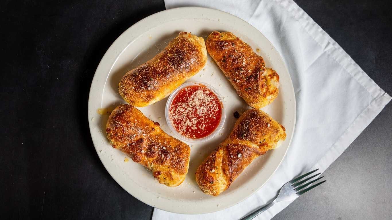 Pepperoni Rolls with Sauce