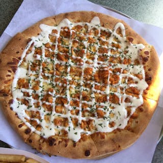 Mamma Mia Buffalo Chicken Pizza