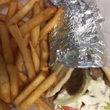 Gyro, Fries & Can of Soda Special