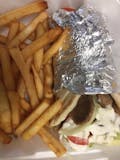 Gyro, Fries & Can of Soda Special