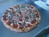One 18'' Deluxe Pizza with One Topping, 10 Wings & 2 Liter Soda Special