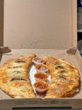 Two regular Calzone Special