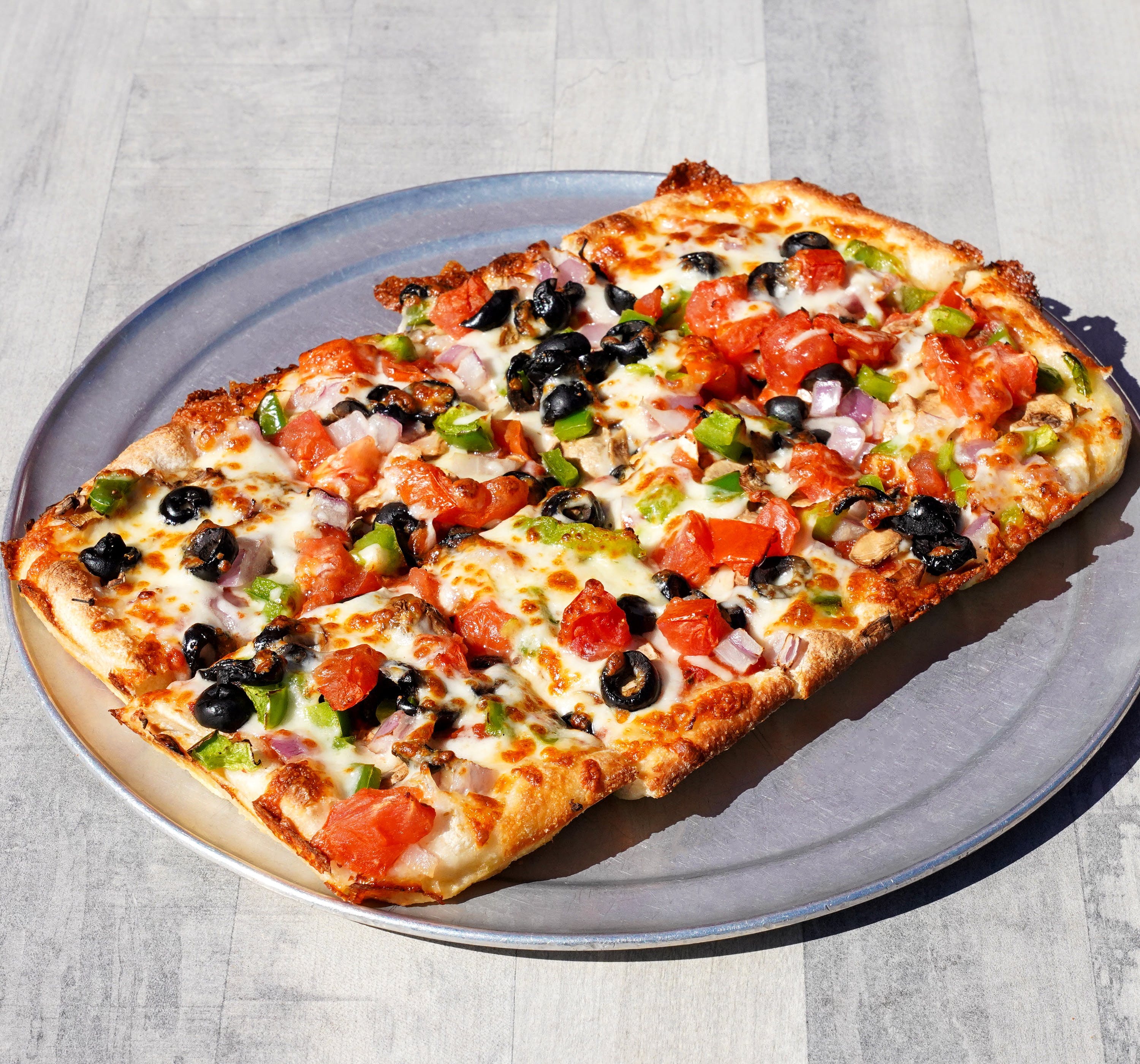 Deep Pan Vegetarian Pizza