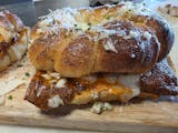 Chicken Parm Vodka Garlic Knots Sandwich