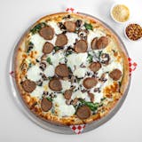 Mushroom White Pizza