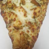 Chicken Pesto Pizza Slice