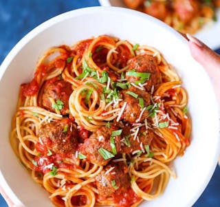 Pasta with Meatballs