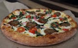 Lamb Sausage Pizza