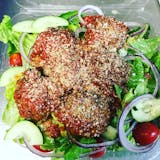Meatball Salad (feeds 2)