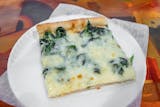Spinach Ricotta Pizza Slice