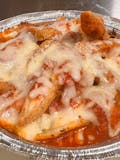 Stuffed Shells with Chicken Parmesan