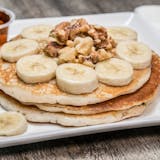 Banana Walnut Pancakes Breakfast