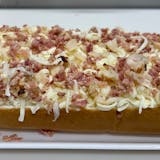 Chicken Bacon Ranch French Bread Pizza