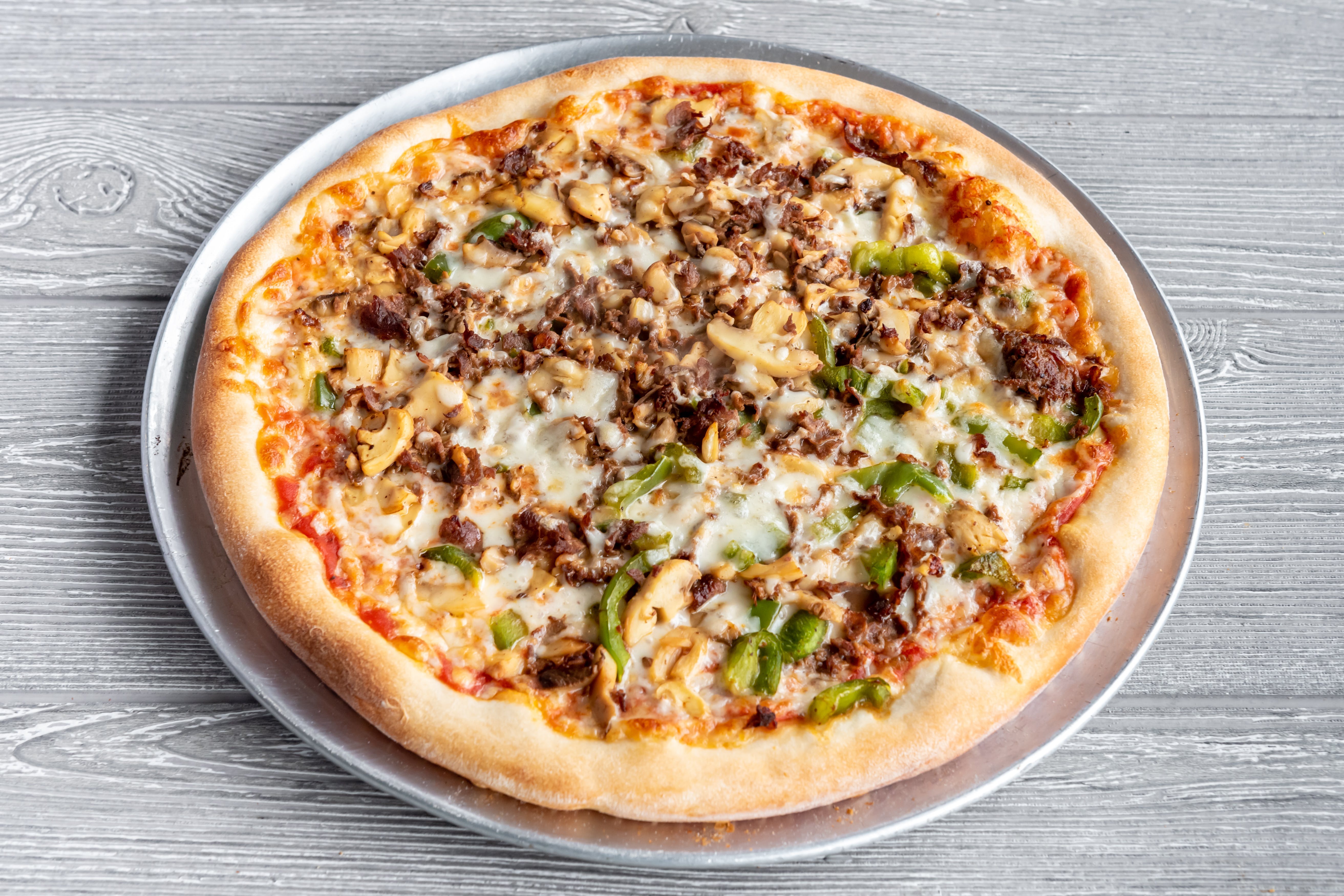 Philly Steak Pizza