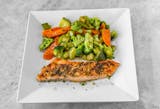 Broil Salmon with Mix Veggies