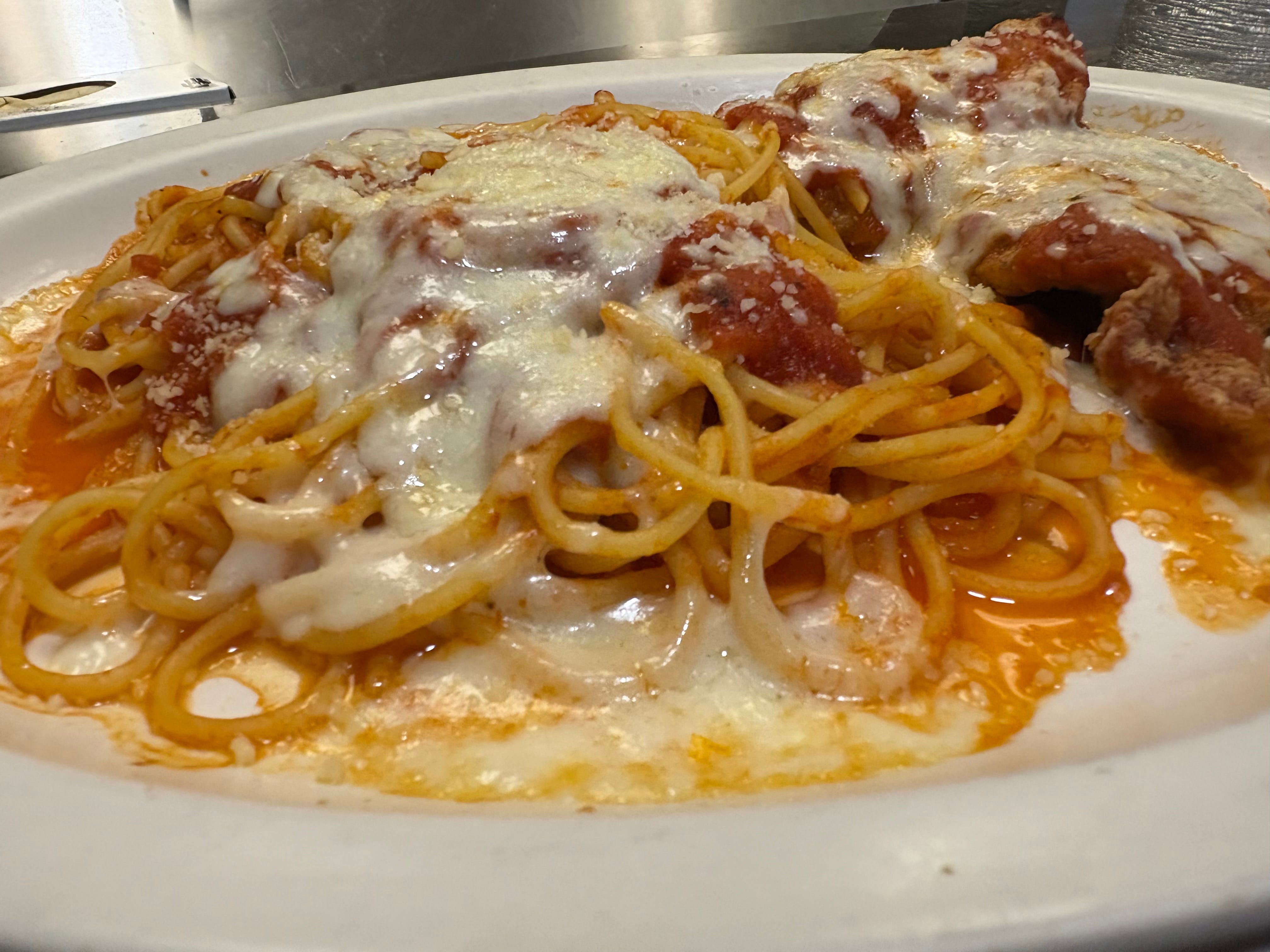 Chicken Parmigiana Pasta