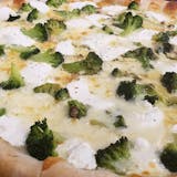 Ricotta & Broccoli Pizza