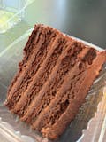 5 Layer Chocolate Cake Slice