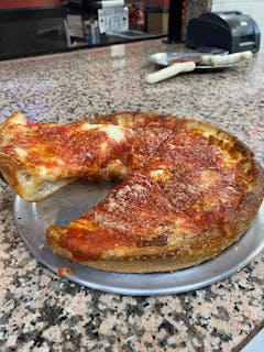 Cheese Deep Dish Pizza