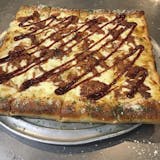 Sicilian BBQ Pulled Pork Pizza