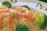 Alla Aglio Jumbo Shrimp Pasta