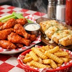 Naked wings Combo Platter