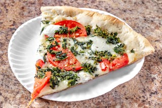 White Spinach Pizza
