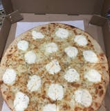 White Thin Crust Pizza