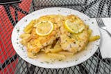 Chicken Francese with Penne
