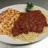 Chicken Parm with Spaghetti