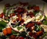 Bacon Blue Cheese Spinach Salad