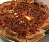 Meatball Deep Dish Pizza