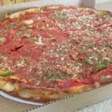Italian Beef Thin Crust Pizza