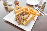 Traditional Philly Cheesesteak Sandwich