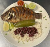Tilapia with Rice and Beans