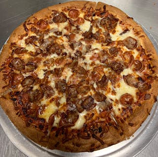 Two Topping Cheese Pizza