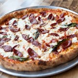 The Spicy Salami Pizza