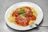 Spaghetti Marinara Meatballs
