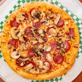 8. Pepperoni & Mushroom Pizza Slice