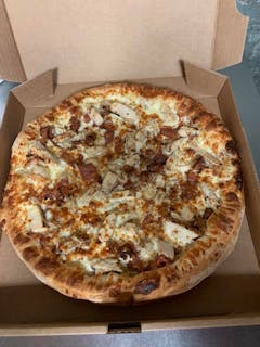 Chicken Bacon Ranch Pizza