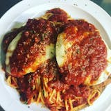 Chicken Parm & Spaghetti