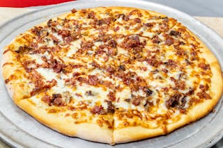 BBQ Steak & Bacon Pizza