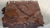chocolate brownie with caramel